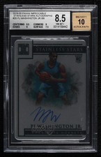 2019-20 Impeccable Stainless Stars /99 PJ Washington Jr BGS 8.5 Rookie Auto RC