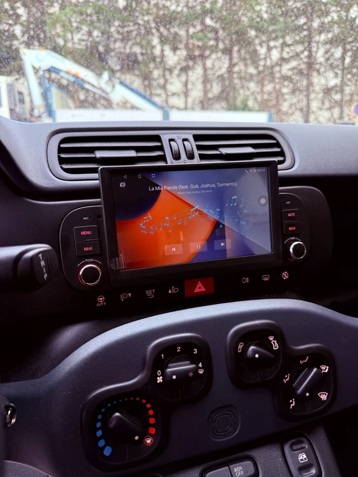 Autoradio 2DIN Android 11 7” per Fiat Panda 2012–2024 GPS CarPlay Android Auto - Immagine 2 di 4