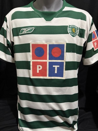 Sporting Club Portugal Home Shirt 2004/05 Medium Original Rare And Vintage - Picture 1 of 9