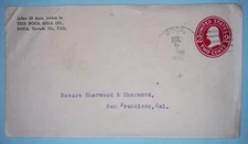 UNITED STATES COVER BOCA CA 1915 SAN FRANCISCO CA Z508