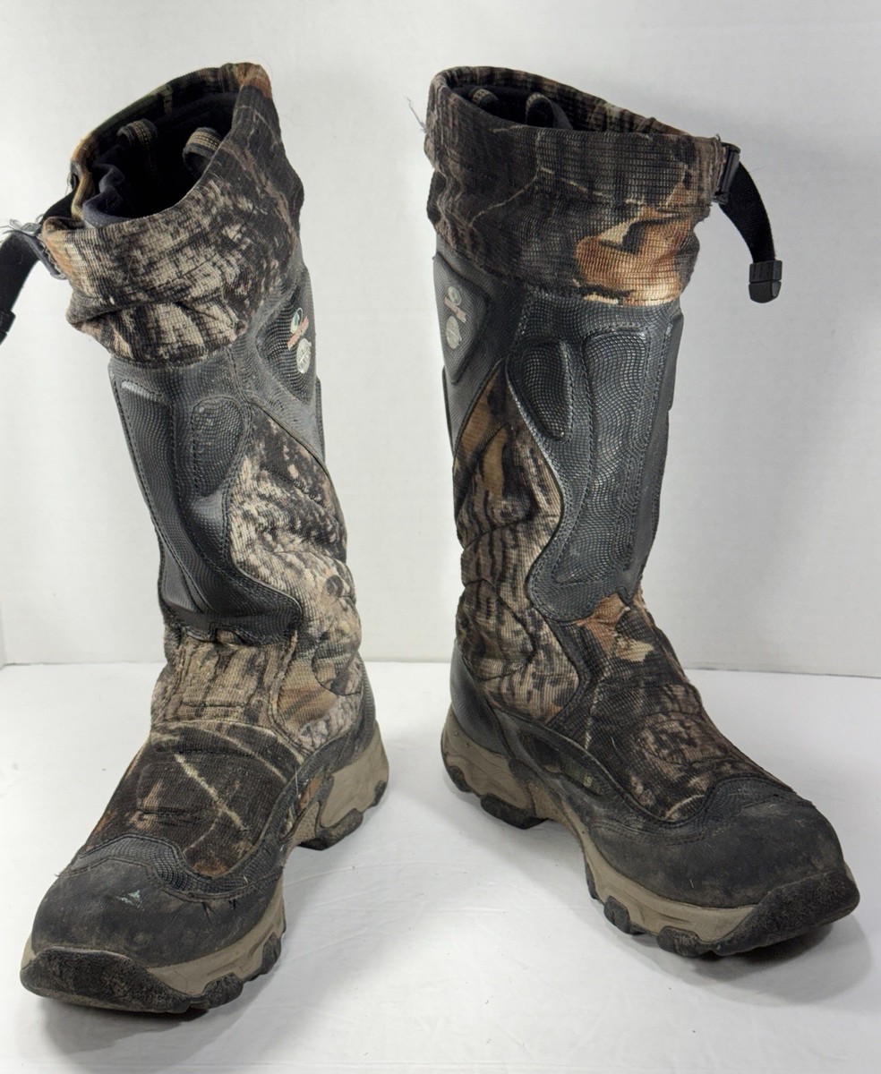 ScentBlocker Dream Season Mossy Oak Camo Leather Hunting Boots Brown Mens ? SCENT BLOCKER Mossy Oak Treestand Dream Season Men main image 3