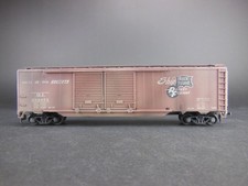 HO SCALE WEATHERED ROCK ISLAND RI 262953 50' DOUBLE DOOR BOX CAR