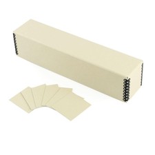 Slide Storage Case Acid-Free Metal Edge File Box Holds Up To 140 Films Archival