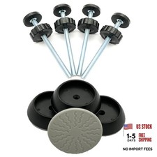 4 Pack Baby Extender Extension-M8 8mm  Child Safety Pressure Mounted Black