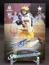 2023 Panini Luminance Luke Schoonmaker RC #135 Rookie AUTO SP 04/350 Dallas TL2