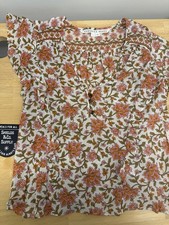 Veronica Beard Joi Floral Top Womens Size 6 S...
