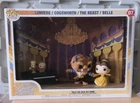 Funko Pop! Moment Deluxe Beauty and the Beast Diorama Lumiere Cogsworth Belle