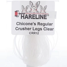 Hareline Chicone's Regular Crusher Legs - Clear