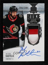 2022-23 Upper Deck The Cup Rookie 206/249 Mark Kastelic #135 Patch Auto 18n5