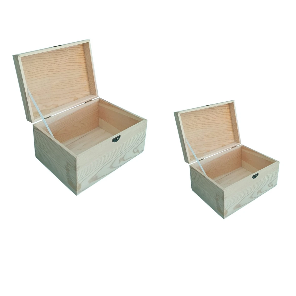 Scatola in cartone con maniglie in cartone a due onde