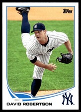 David Robertson 2013 Topps #230 Yankees MLB READ FREE SHIPPING AutographDen