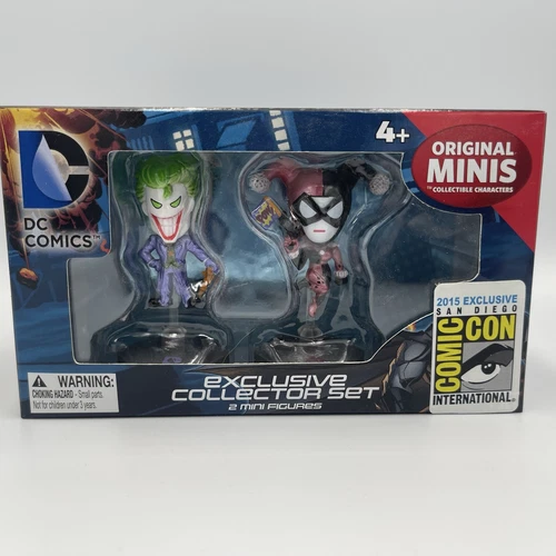 DC Comics The Joker & Harley Quinn 2015 Comic Con Exclusive Mini Figure 2-Pack