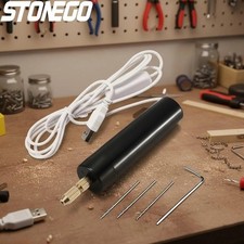 Portable USB Micro Drill Bits Set Mini Electric Small Hand Power Drill Tool KitV