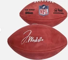 Jaylen Waddle Denver Broncos Signed Wilson Duke Pro Football Broncos Memorabilia