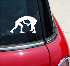 WRESTLING 4 WRESTLE WRESTLERS GRAPHIC DECAL STICKER ART CAR WALL DECOR
