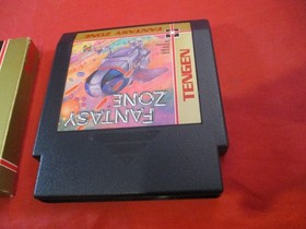 Fantasy Zone (Nintendo NES) Tengen COMPLETE w/ Box manual game WORKS!