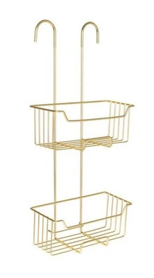 WENKO Thermostat-Dusch-Caddy Milo 2 Etagen Gold
