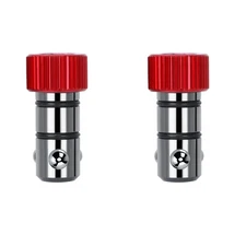 2 Pack Quick Release Pin 16mm Dia Ball Lock Button Handle Factory Locator Tool