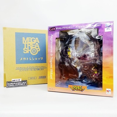 MegaHouse G.E.M. Serie Digimon Adventure Angewomon & Yagami Hikari Figur NEU