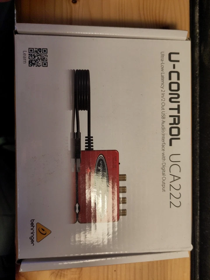NEU U-Control UCA222 Behringer Audio Interface USB Chinch Klinke - Bild 2 von 2