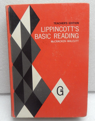 Lippincott's Basic Reading BOOK G *Teacher's Edition* McCracken and Walcutt