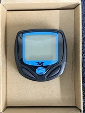 YS 368c Wireless Bike Computer Bicycle Odometer Speedometer  NEW Blue