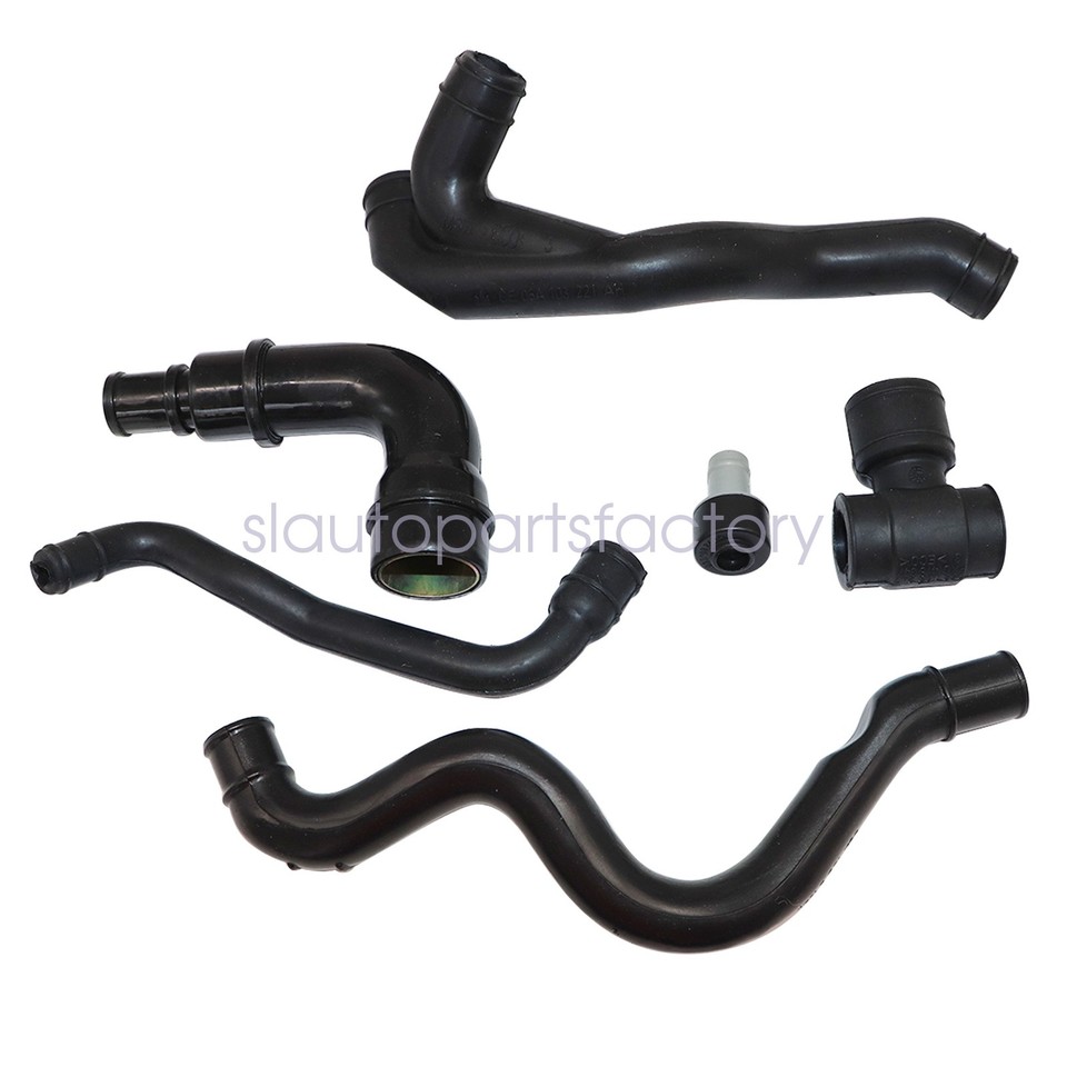 Crankcase Breather Vent Hose Pipe Kit Fit AUDI A4 B6 A6 VW Passat B5 1 ...