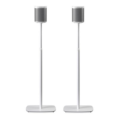 Flexson: Adjustable Floor Stand For Sonos 1 And Play 1 - White (Pair)