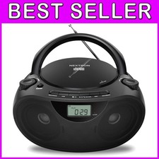 Portable CD Player Boombox with Bass Boost  USB Playback