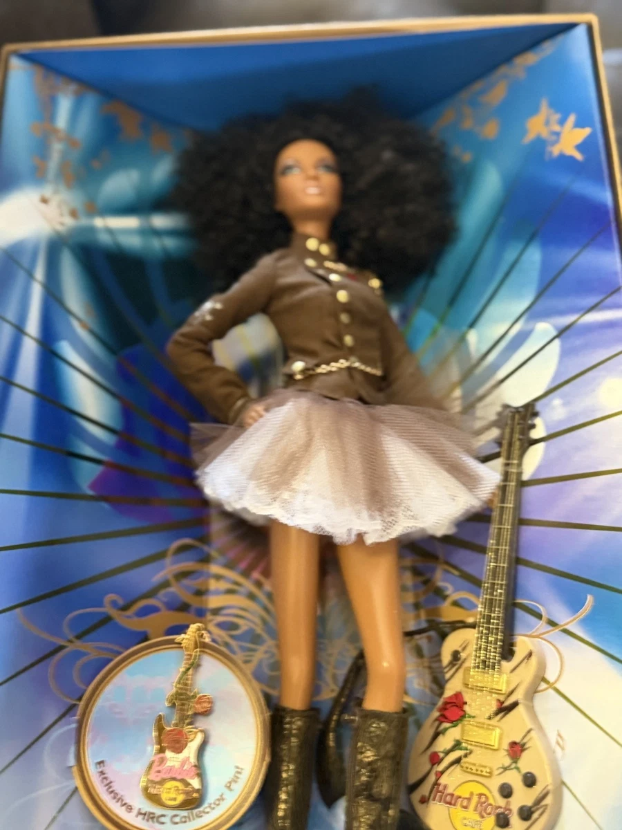 Hard Rock Café Barbie Dolls & Doll Playsets Gold Label Vintageless