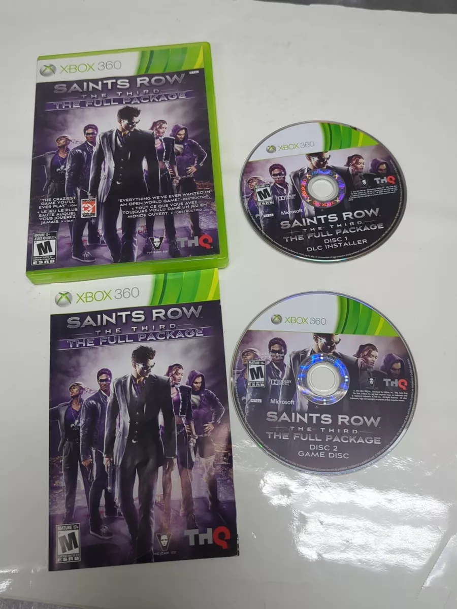 Xbox 360 : Saints Row: The Third- The Full Package VideoGames 752919555057