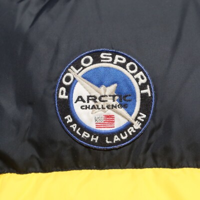 Vintage 90s Polo Sport Ralph Lauren Arctic Challenge Quilted Down
