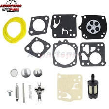 Carburetor Rebuild Repair Kit For Husqvarna 61, 66, 65, 77, 162, 181, 185, 266