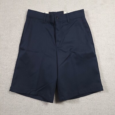 Red Kap Work Shorts Mens 30x10 Navy Blue Pockets Industrial