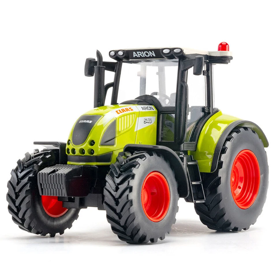 1:32 Farm Tractor Toy with Wood Trailer Transporter Diecast Farm Vehicle Toys - Image 3 of 4