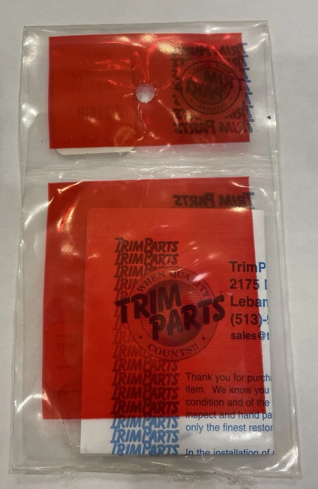 1958 Chevrolet Chevy Full Size Car Odometer Lens 2016 - Image 2 of 4