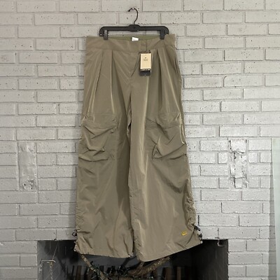 $120 Womens Size XL Nike Tech Pack Repel Wide Leg Woven Pants FB8358-247