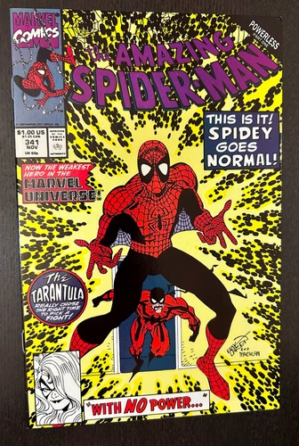 AMAZING SPIDER MAN #341 (Marvel Comics 1990) -- Erik Larsen -- VF/NM