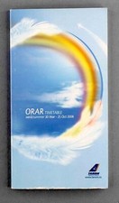 TAROM ROMANIAN AIR TRANSPORT AIRLINE TIMETABLE SUMMER 2008 SEAT MAPS ROMANIA