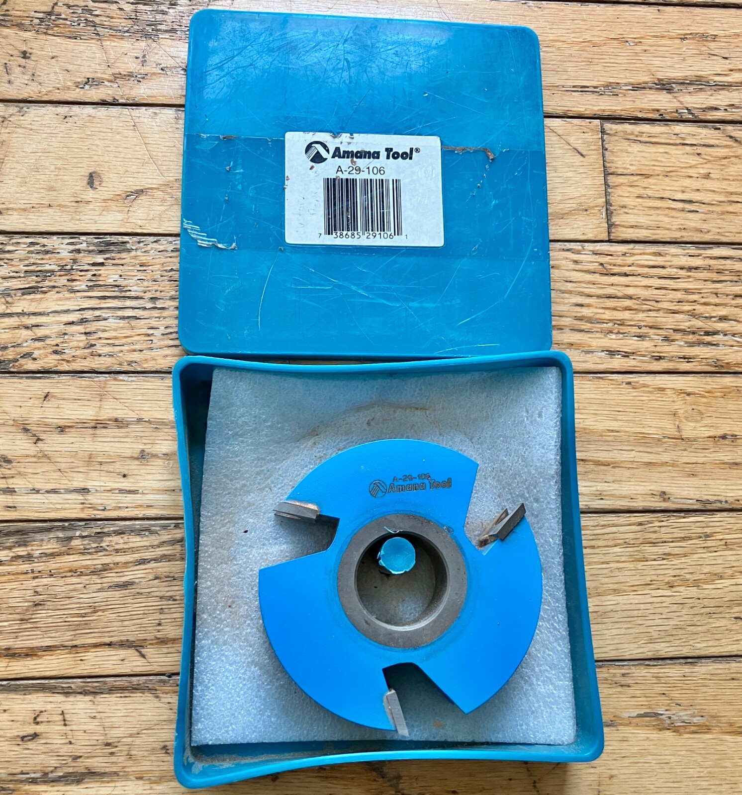 Shaker S Amana Tool SC588 Carbide Tipped 3-Wing Reversible Stile & Rail ...