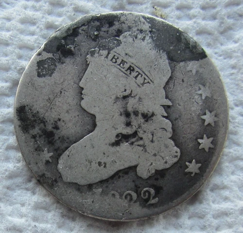 1822-P Capped Bust Quarter — photo from another recent sale