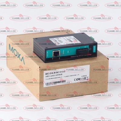 ONE MOXA IMC-21A-M-SC Industrial Photoelectric Converter NEW #WD1