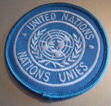 ORIGINAL BRITISH ARMY - UNITED NATIONS INSIGNIA PATCH