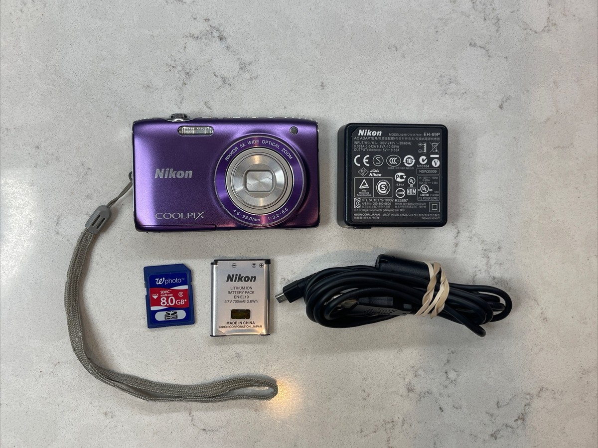 Nikon COOLPIX S3100 purple ニコン クールピクス紫 Amazon | NikonデジタルカメラCOOLPIX S3100 ファインパープル