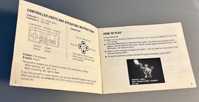 Vintage 1980s NES Nintendo ROBOCOP Original Instruction Game Booklet Manual