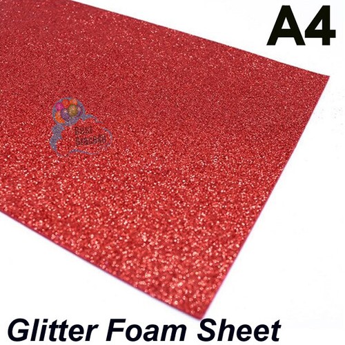 10 PCS A4 Glitter Premium Quality 12 Colours Arts Crafts foam Sheets - Picture 6 of 13