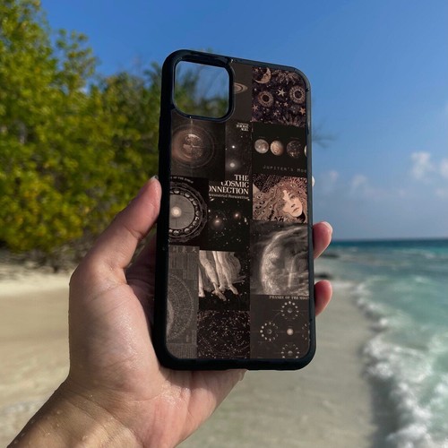 Tough Cover For Samsung A15 A16 S23 S24 S25 Ultra FE dark aesthetic moon planets - 第 17/25 張圖片