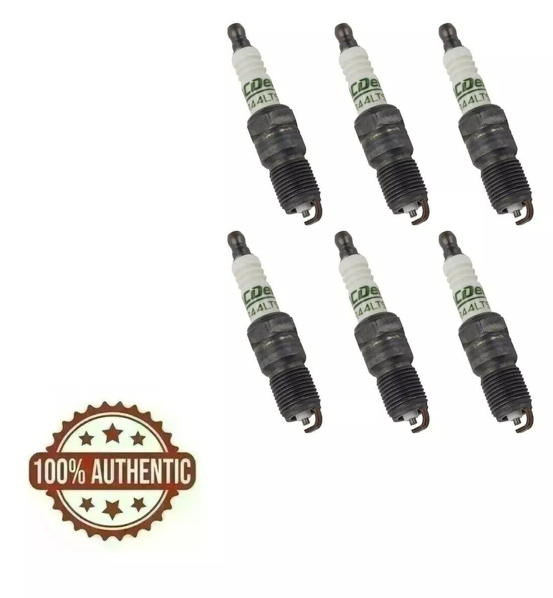 Genuine GM ACDelco Spark Plugs R44LTS6 Set Of 6