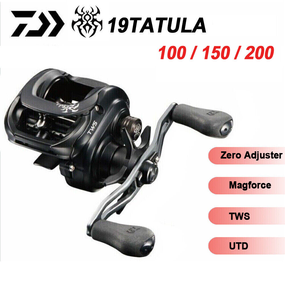 Daiwa Tatula Baitcasting Reel 19 Tatula Baitcasting Fishing Reel 100/150/200