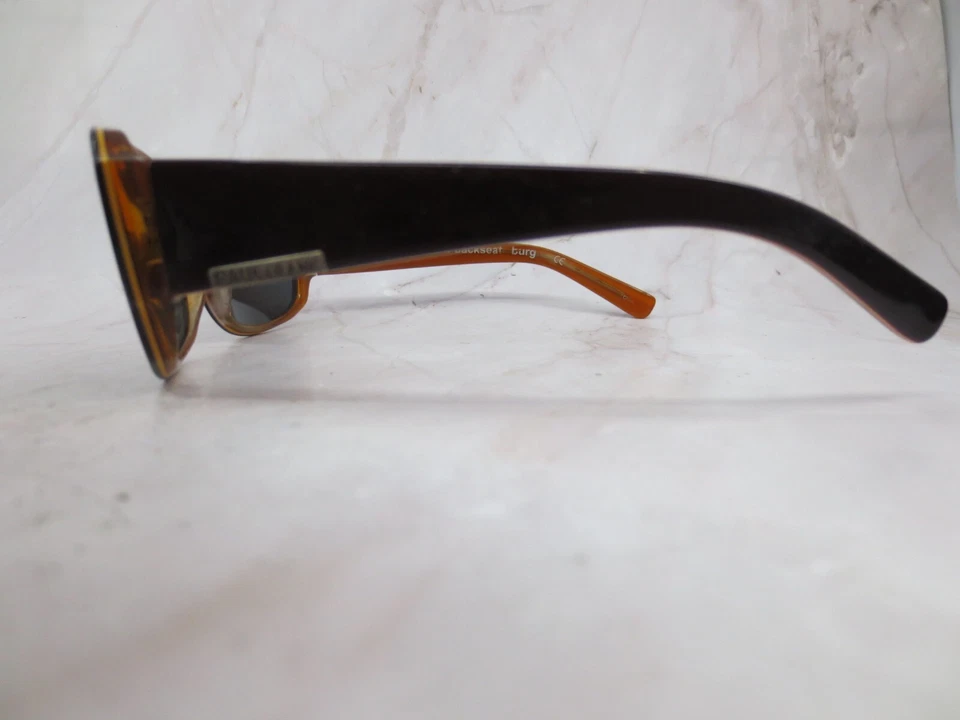 Gafas de sol Paul Frank con montura para mujer de plástico negro mate borde completo de gran tamaño Foto 3 de 4